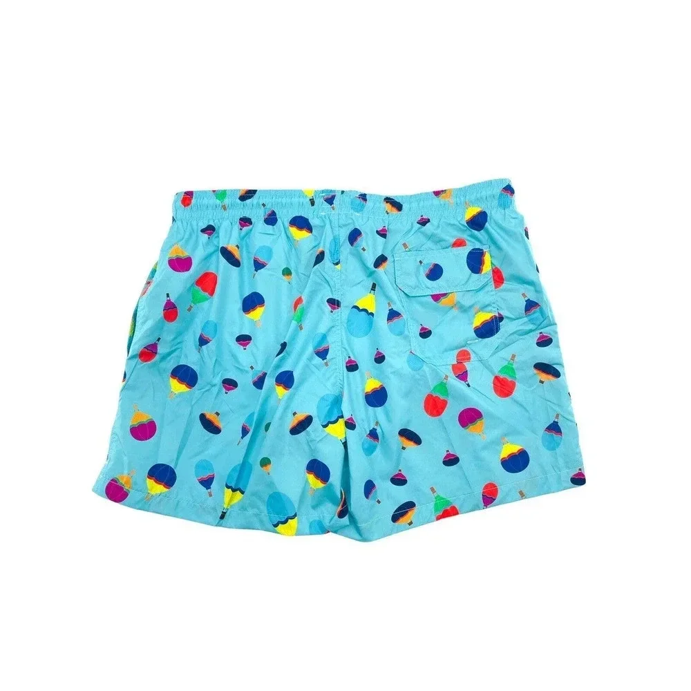 NEW Giorgio's of Palm Beach Men's Size XXL Blue Swim Trunks Italy